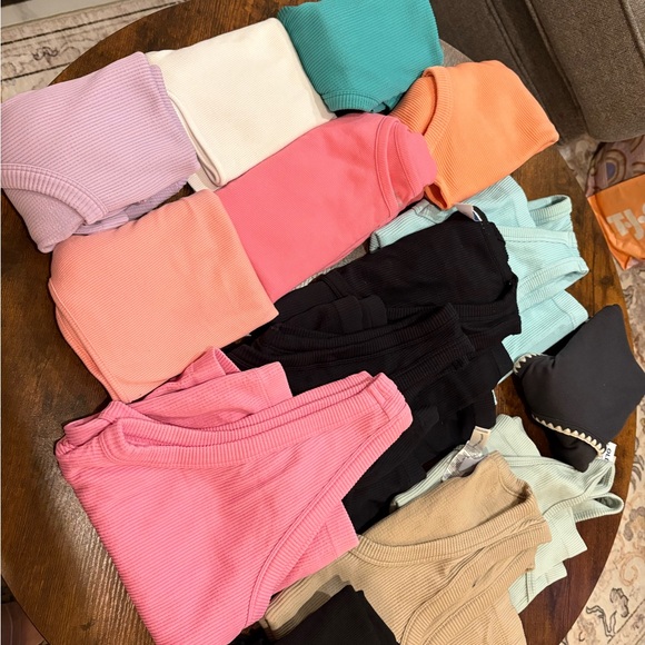 Colorful Ribbed Tank Tops Collection - Picture 5 of 5